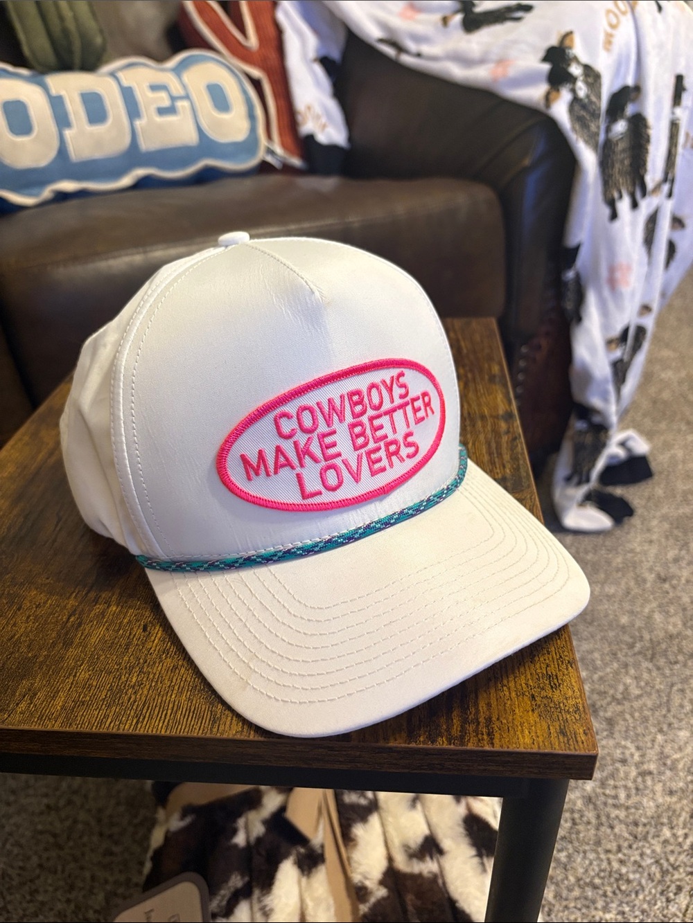 Cactus alley hat co. Cowboys make better lovers SnapBack